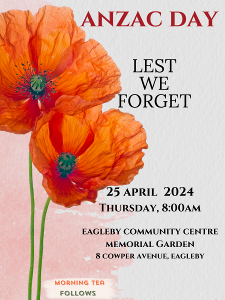 Flyer Anzac Day